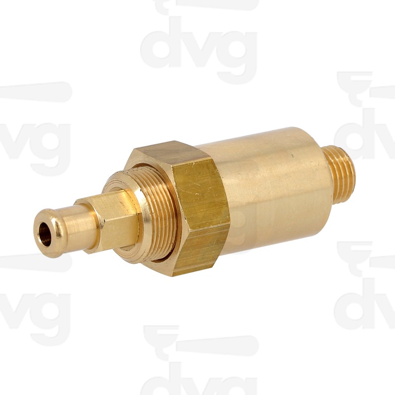 VALVOLA ESPANSIONE 1/4M REGOLABILE 10-14 BAR CON PORTAGOMMA D.10MM -ALTA TEMPERATURA